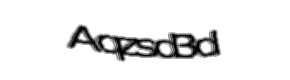 Security check image, please type the characters shown