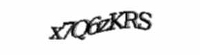 Security check image, please type the characters shown