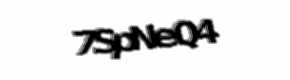 Security check image, please type the characters shown